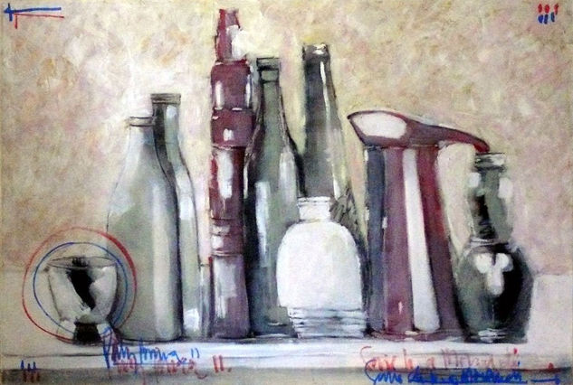 De la serie del Homenaje a Morandi. VI 