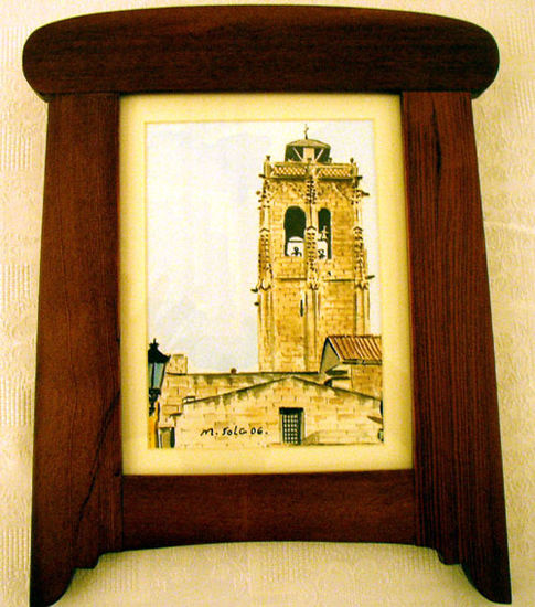 Torre de Santa Justa Mixed media Paper Others