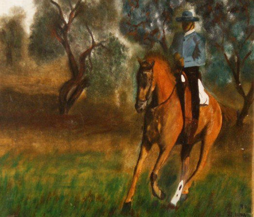 Paseando a caballo