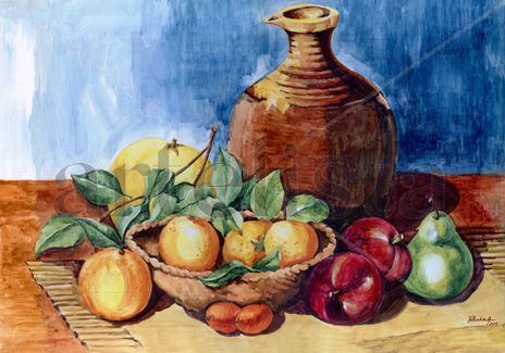 Bodegon vasija