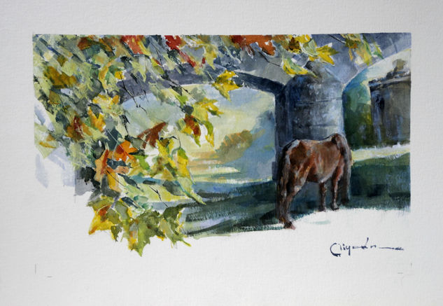 Otoño Acrylic Paper Landscaping