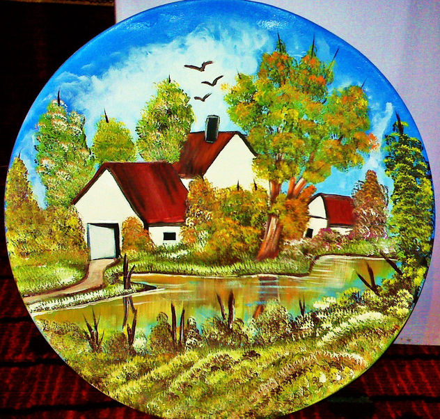Plato decorativo para pared