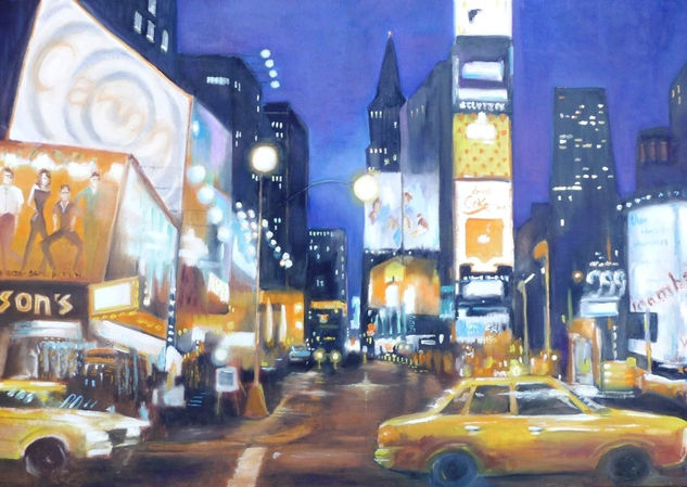 Broadway Oil Canvas Landscaping