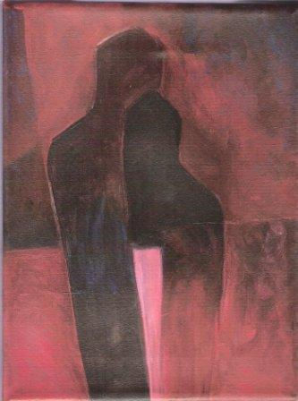 ruptura 2 Acrylic Canvas Figure Painting