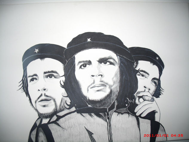 el che Acrylic Canvas Portrait