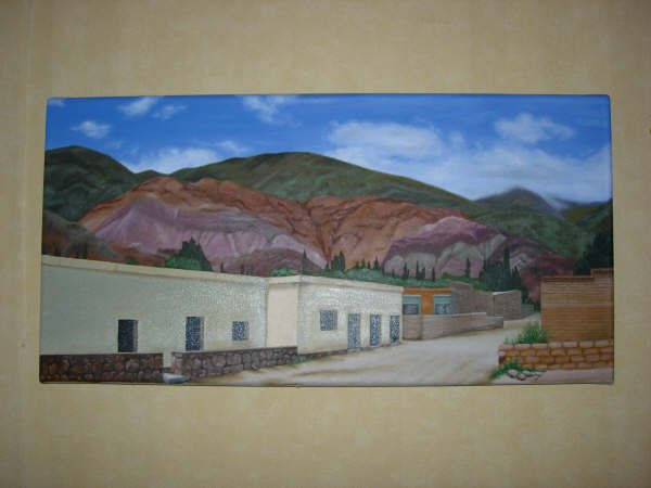 Purmamarca Oil Canvas Landscaping