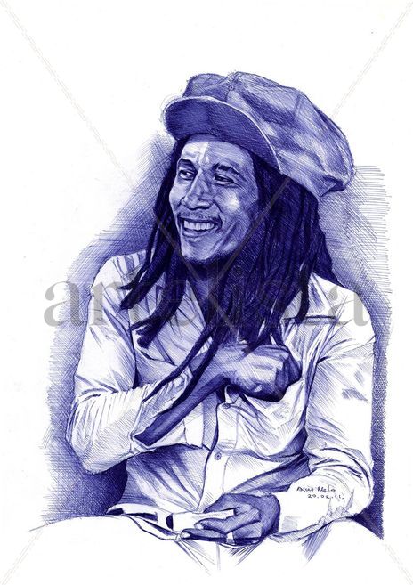 Bob Marley smile