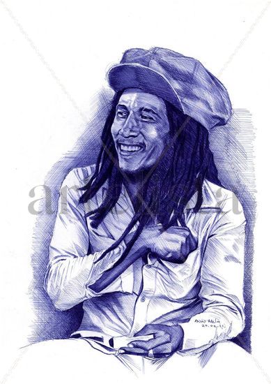 Bob Marley smile 