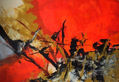 Abstrato Vermelho