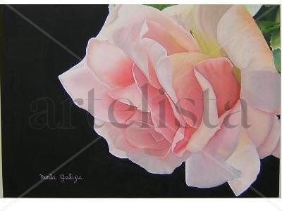 Indecisión Oil Canvas Floral Painting