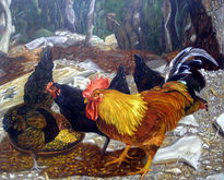 Corral de gallinas