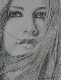 Retrato Avril Lavigne