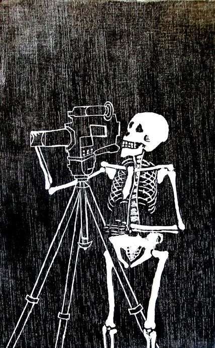 Calavera cineasta
