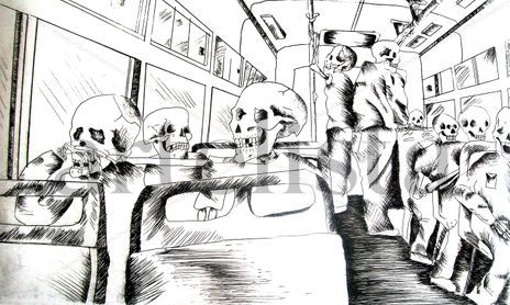 calavera, muerte, esqueleto