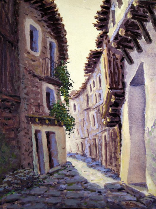 Contraluz La Alberca (Salamanca)
