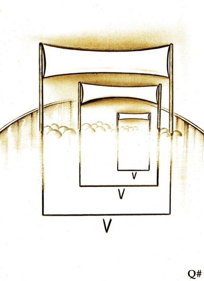 " REFLEJOS DE LA PLAZA SINTAGMA " Carboncillo