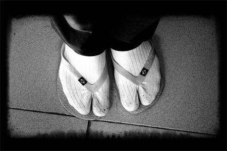 chanclas Otras temáticas Blanco y Negro (Digital)