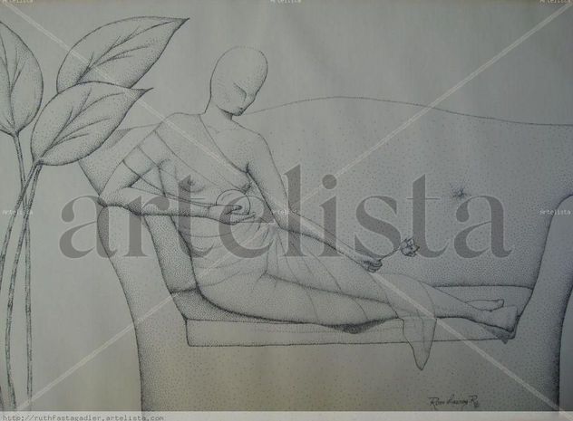 Mujer en el Divan