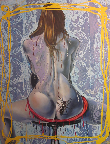"Desnudo con Hormiga"