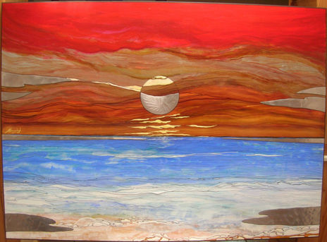 Marina atardecer