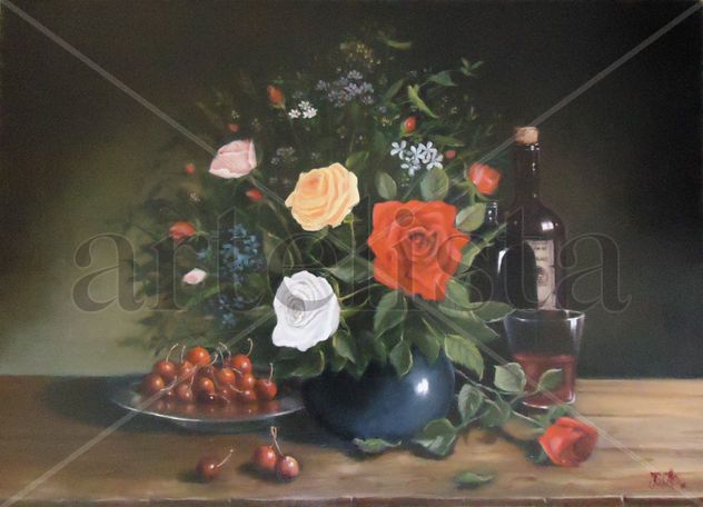 FLORES Y VINO