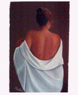 Vestint-se Pastel Paper Figure Painting