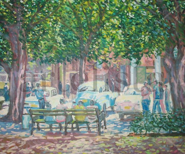 Serie 3 pm Oil Canvas Landscaping