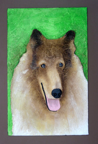 perro Acrylic Panel Animals