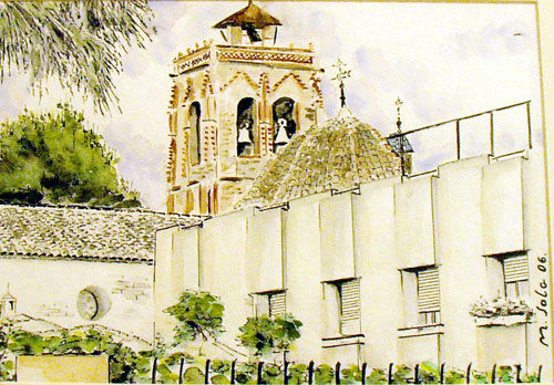 Torres de Orihuela-4 Watercolour Paper Landscaping