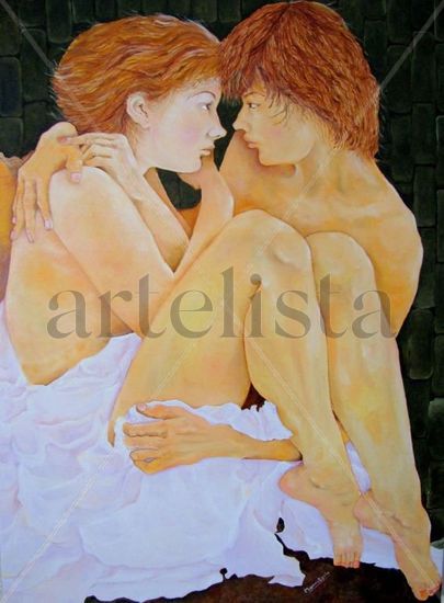 candidez Oil Textile Nude Paintings