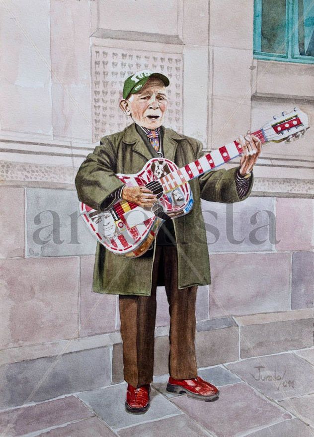 Musico del Centro de Quito