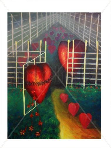 El amor libera Acrylic Canvas Still Life Paintings