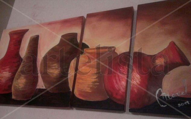 Vengo del norte Oil Canvas Still Life Paintings