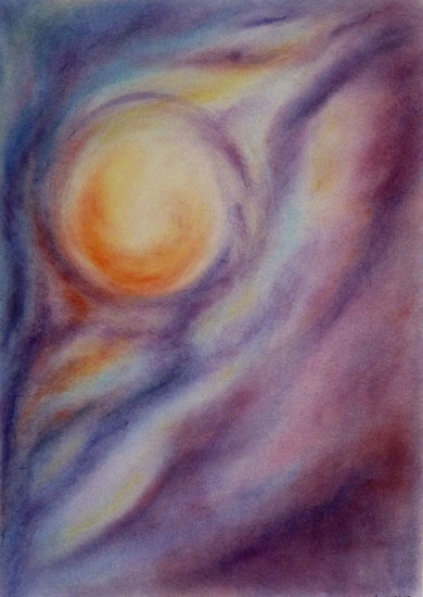 Antes del eclipse Pastel Paper Others