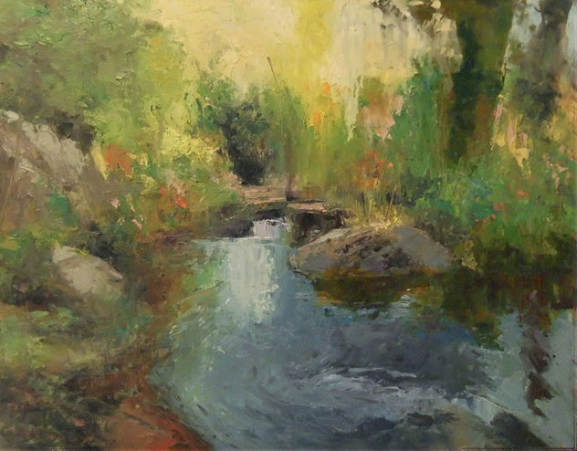 Jardines I- Montjuïc 65X54 cm.