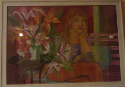 Mujer sentada