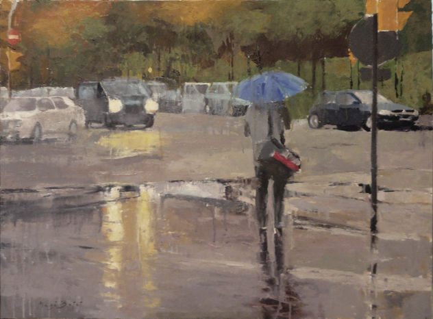 Día de lluvia II- 81X65 cm.