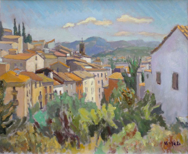 Enric Viñeta Nieto Oil Canvas Landscaping