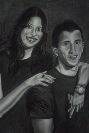 Tamara y su hermano Charcoal