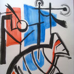 Colección azul y naranja thumbnail 1