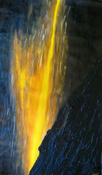 Cascada de fuego