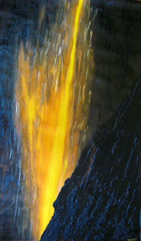 cascada de fuego