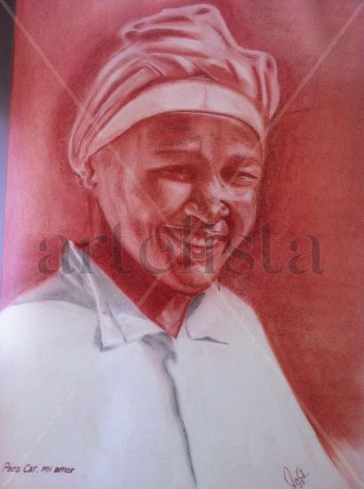 GENA Pastel Paper Portrait