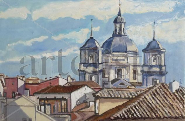 Colegiata de San Isidro Oil Canvas Landscaping