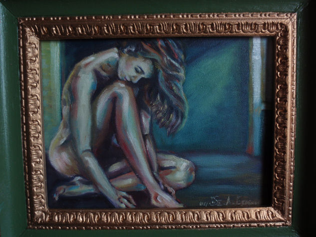 Figura en interior Oil Canvas Landscaping