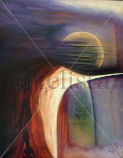 Luna en Abril Oil Canvas Others