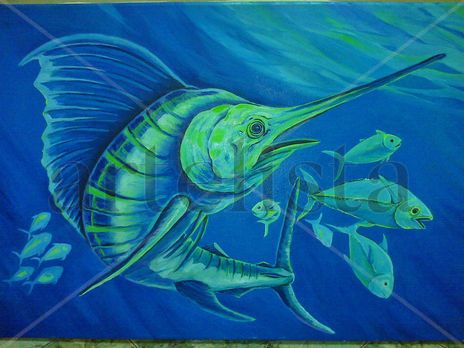 Pez espada,marlins