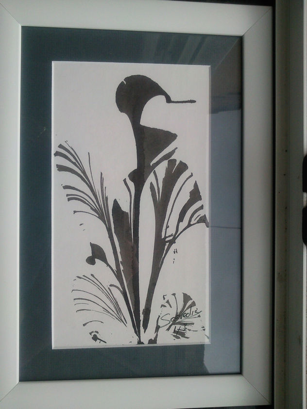 flores de tinta china