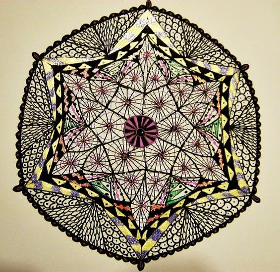 MANDALA............ Tinta