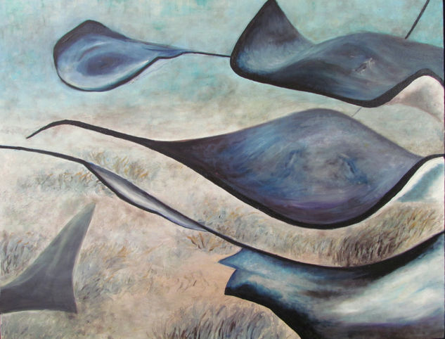 Las Rayas, 73x92, Febrero 2011 Oil Canvas Others